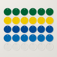 Disques en acrylique découpés au laser de 5 mm, panneaux, cercles, fournitures d'artisanat, disque rond en acrylique transparent de 8 cm de diamètre, disques colorés, feuille d'acrylique