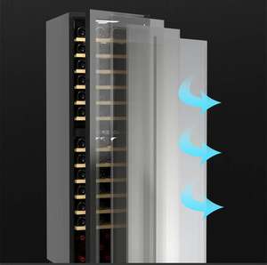 Josoo Oem Refroidisseur de <span class=keywords><strong>vin</strong></span> électrique 200L <span class=keywords><strong>Cave</strong></span> à <span class=keywords><strong>vin</strong></span> de luxe avec lumière LED 100 bouteilles de <span class=keywords><strong>vin</strong></span> Réfrigérateur Winecooler Directfor Home Use - Product Image 4