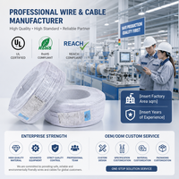 Câble flexible parallèle UL2468 20AWG 3 4 6 8 10 12 broches AWM 2468 VW-1 300V Fil électrique Prix usine OEM en gros