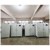 Four de séchage continu grande capacité en acier inoxydable 380V à circulation d'air chaud stable, chauffage électrique industriel autonome