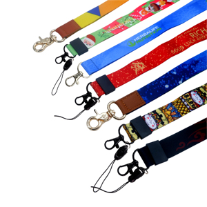 Hot Bán Biểu Tượng Tùy Chỉnh In Anime Phim Hoạt Hình Logo Polyester Nylon Dây Buộc Với Cổ Móc Chìa Khóa Thăng Hoa Dây Buộc - Product Image 6