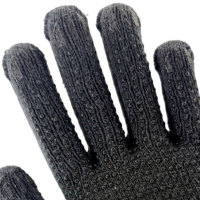 Guantes de Algodón para Logística de Almacén y Agricultura, Recubiertos con Puntos Negros, Resistentes a la Abrasión, Absorbentes del Sudor