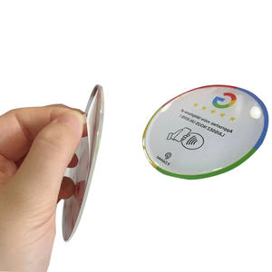 Etiqueta Adhesiva NFC de PVC/Acrílico Epoxi con Código QR para Reseñas de Google, Personalizable en Tamaño y Forma, con Chip RFID Inteligente de 13.56MHz - Product Image 6