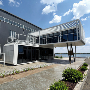 Casa Prefabricada Personalizada em Forma de Maçã, Dupla Camada, Com Quarto Único, Totalmente Mobiliada, Casa Container com Terraço - Product Image 4