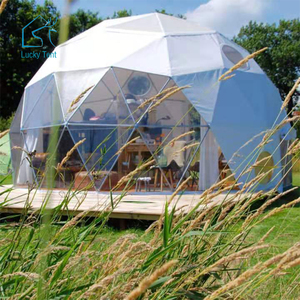 Tente Dôme Transparente PVC Quatre Saisons Imperméable pour Jardin Extérieur avec Fenêtre <span class=keywords><strong>Vitrée</strong></span> Effet Ciel Étoilé – Grande Vente - Product Image 2
