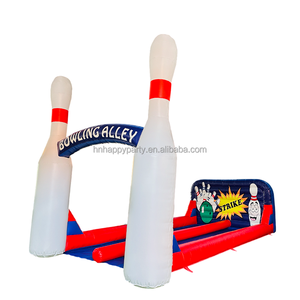 Jeux <span class=keywords><strong>de</strong></span> plein air gonflables en PVC pour enfants Nouveau <span class=keywords><strong>jeu</strong></span> <span class=keywords><strong>de</strong></span> bowling <span class=keywords><strong>de</strong></span> carnaval avec ventilateur - Product Image 4