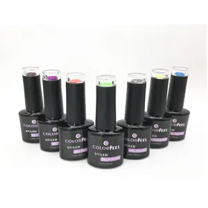 Esmalte de uñas en gel 7,3 ml 3000 color etiqueta privada Salón de uñas orgánico a granel LED remojo gel uv