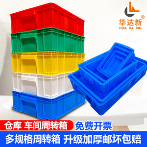 Plastic <b>Storage</b> <b>Bin</b> Rectangle 20-35L Blue Eco-Friendly General Packaging Food Container - Product Image 2