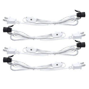 ขั้วหลอดไฟแบบหนีบมาตรฐานอเมริกา E12 C7 สายยาว 1.5 เมตร ขั้วหลอดแบบผีเสื้อ E12 - Product Image 3