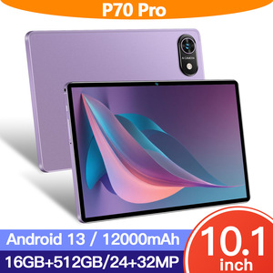 Hot Bán Màu Xám Chơi Game Tốt Nhất PC 10 Inch Gồ Ghề P70 16 + 512G Android Máy Tính Bảng Máy Tính - Product Image 2