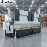 Presse plieuse hydraulique CNC avancée HARSLE pour le pliage de tôles de précision dans l'industrie automobile, aérospatiale et de la construction