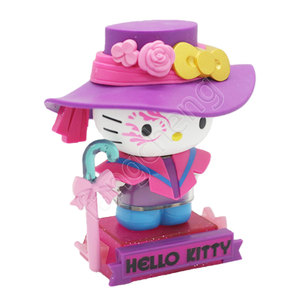 Figura Retrò di Dama Aristocratica Vittoriana con Cappello Viola, Pizzo e Ombrello a Rosa, Giocattolo a Sorpresa in Capsula <span class=keywords><strong>per</strong></span> Regali - Product Image 4