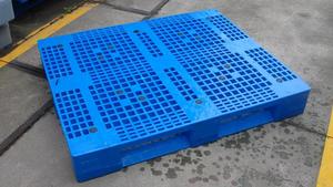 <span class=keywords><strong>Pallet</strong></span> in Plastica Industriale Resistente a Doppio Lato per Uso in Magazzino, Impilabile e di Grandi Dimensioni - Product Image 4
