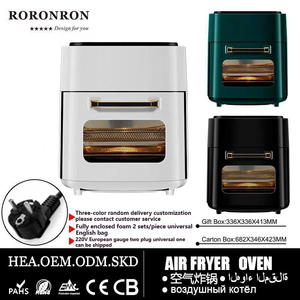 15L Large Capacity Home Air Fryer Multi-functional Automatic Touch Screen Fryer Non-Oil <b>Smoke</b> Air Fryer 15 Liters Modern Air Fry - Product Image 6