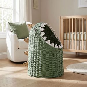 Cesta de Papel con Diseño de Dinosaurio T-Rex, Linda y con Boca Abierta, de Gran Capacidad, para Guardar Juguetes en la Habitación de los Niños, Venta al Por Mayor - Product Image 2