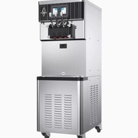Machine à glaces molles trois saveurs - Prix le plus bas - Vente promotionnelle - Bienvenue pour toute demande d'information