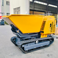 Meistverkaufter Mini-Raupenkipper Raupenlader 1200KG Diesel/Benzinmotor mit Motor & Pumpe 594dm Schaufelkapazität
