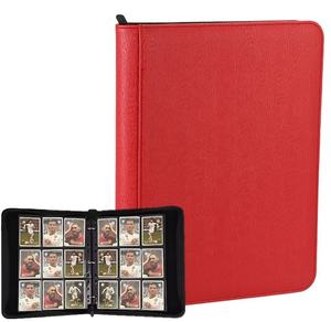 Carpeta para Tarjetas Coleccionables Torson, 9 Bolsillos, Cuero PU, con Cierre, para TCG, CCG, Yugioh, Álbum de Fotos, Álbum para Coleccionistas de Tarjetas - Product Image 1