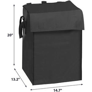 Doublure de chariot de courses pratique pour le linge, fond carré, s'adapte aux chariots de courses standard, imperméable, chariot de courses pour épicerie - Product Image 3