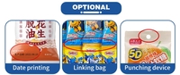 Machine automatique de comptage et d'emballage de petits sachets pour aliments, bonbons mous, sachets en film de 10g, 15g, 20g, étiquetage et emballage SKL-320