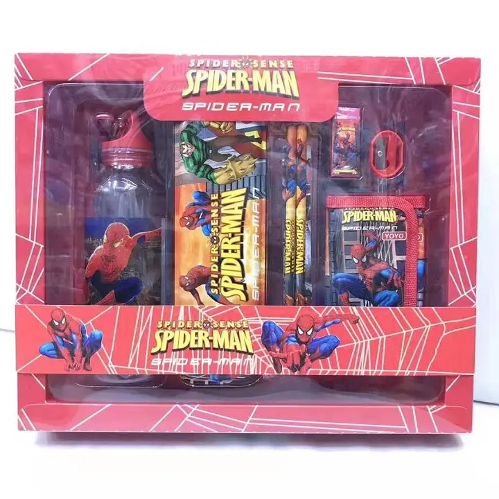 Школьные канцелярские принадлежности, набор из бутылки с водой, пенала, карандашей, канцелярские принадлежности, школьные принадлежности