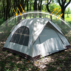 Carpa de Camping Automática para 3-4 Personas, Refugio Familiar para Senderismo, Carpas de Camping Portátiles - Product Image 3