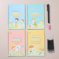 Cahier d'écriture réutilisable LINK BRAND pour enfants, modèle calligraphique, alphabet arabe, jouet éducatif unisexe pour les 7-12 ans