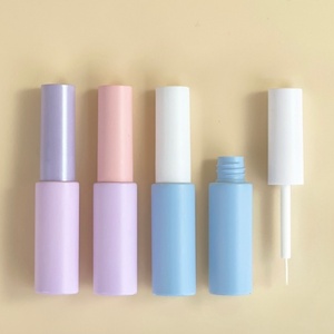 Nouveau design, <span class=keywords><strong>tube</strong></span> de 6 ml avec bouchon à vis doré de luxe, conteneur personnalisé, vente en gros, flacon de mascara cosmétique vide avec brosse - Product Image 2