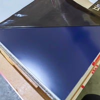 Panneau composite en aluminium massif couleur cuivre 3 mm 4x8 pieds pour les murs de réception d'hôtel