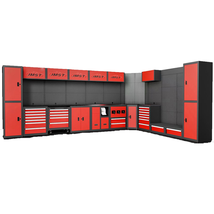 8 единиц комбинированный шкаф для хранения инструмента верстак стол с Peg доска для ремонта автомобиля мастерской