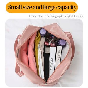 Sac de Rangement Portable pour Vêtements de Voyage, Sac de Transport en Coton Oxford pour Couettes, Sac Fourre-tout Cabine – Offre Spéciale - Product Image 5