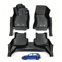 Tapis de sol de voiture 3D en TPE pour Volkswagen Golf 8, toutes saisons, imperméables, antidérapants