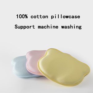 New Arrivals <strong>Classic</strong> Woven Organic Breathable Cotton <strong>Crib</strong> Protector Bedding Set Memory Foam Baby Pillow for Newborns - Product Image 2