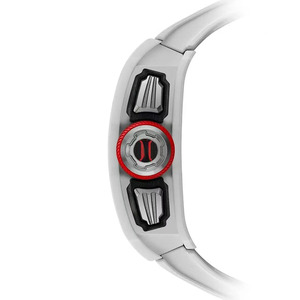 Reloj de Cerámica Blanca Premium Personalizado con Caja de 44.50 x 49 mm de Diámetro, Movimiento Automático, Elegante y Lujoso, Modelo 65-01 para Hombre - Product Image 3