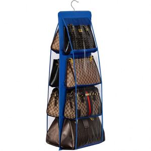 Organisateur de sac à main double face en tissu Oxford de haute qualité, grande capacité, pour rangement suspendu dans placard, optimisation de l'espace - Product Image 2