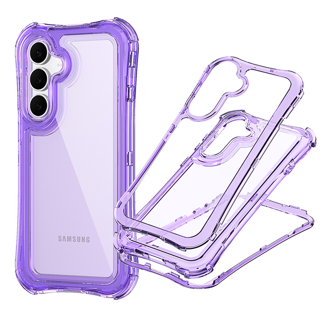 BEAUTYLINE 3 in 1 Mobiles Covers Wholesale Cheap Price Transparent Shockproof Tpu Pc Cell Phone case for SAMSUNG S25FE Covers