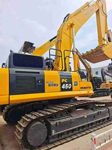 Excavatrice sur chenilles Komatsu PC450-8 d'occasion, modèle 2021, godet de 2,1 m, puissance de 257 kW, poids opérationnel de 45,125 tonnes, excellent état - Product Image 3
