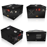 Compresseur d'air électrique haute pression 12V 4500PSI avec baromètre, intelligent, portable, arrêt automatique, extérieur, garantie 12 mois