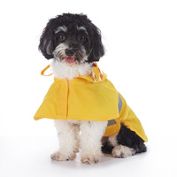 Imperméable pour chien en polyester, vêtements pour animaux de compagnie, été, imperméable, réfléchissant, pour la marche en extérieur