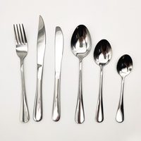 Prix de Gros Combinaison Libre Couverts Couteaux Fourchettes Ménagère Acier Inoxydable Ensemble de Table