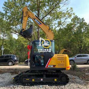 เครื่องขุดตีนตะขาบขนาดเล็กเครื่องขุดดินมือสอง SY60 SY75c-9 SY75c-10 SY55 - Product Image 2