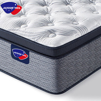 Matelas hybrides en mousse à mémoire de forme près de chez moi, matelas de luxe pour hôtel en Chine, taille Queen et Full, en latex, à ressorts ensachés 7 zones