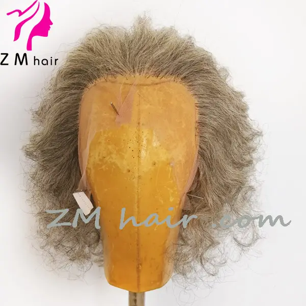 Zm Haar Nieuwe Stijl 100% Yak Haar Peper Kleur Natuurlijke Kostuum Haar