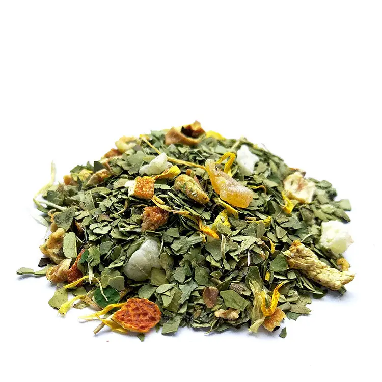 Wholesale Flavored Mangosteen Yerba Mate Tea Mixed Green Tea Argentina Herbal Tea in Bulk