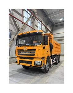 รถดัมพ์ดีเซล Shacman 6x4 มือสอง ราคาถูก โปรโมชั่นพิเศษ เกียร์ FAST พวงมาลัยซ้าย 10 ล้อ สำหรับงานเหมือง - Product Image 1