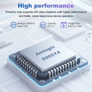 Hot siêu streaming phương tiện truyền thông Máy nghe nhạc đời miễn phí X16 siêu Hộp 4 + 32GB vsee hộp Amlogic s905y4 wifi6 8K thông minh Android TV Box - Product Image 6