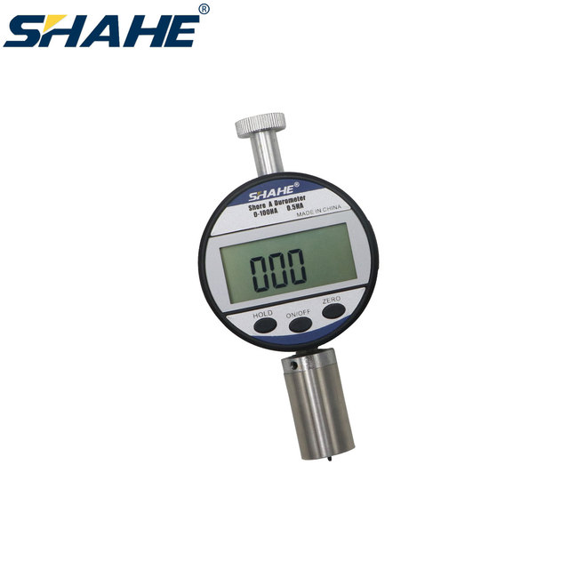 SHAHE Digital Shore Hardness Tester Durometer Shore A/C/D Hardness Meter Shore 0-100 for Plastic Leather Rubber Multi-resin
