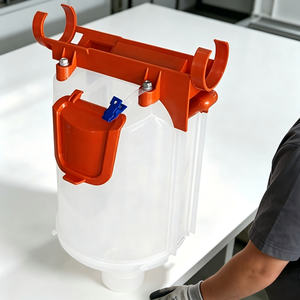 Équipement d'alimentation automatique pour porcs, distributeur de 8L, coupelle quantitative transparente en PP pour ligne d'alimentation à sec, usage agricole - Product Image 4
