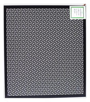 Panneau en métal perforé décoratif pour façade de bâtiment extérieur, écran de protection d'intimité, application de cloisonnement