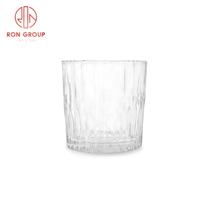 Hot Bán Phong Cách Hiện Đại Chất Lượng Cao Cổ Điển Sọc Cốc Thủy Tinh Cafe Lạnh Uống <span class=keywords><strong>275Ml</strong></span> Thủy Tinh Trong Suốt Cốc Cà Phê - Product Image 6
